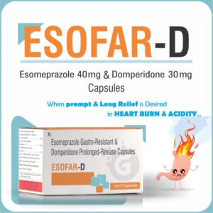 Esomeprazole 40 mg & Domperidone 30mg