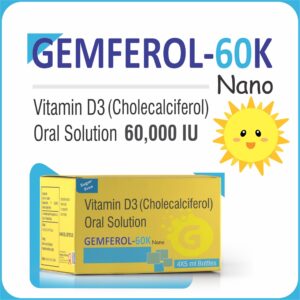 Vitamin D3 (Cholecalciferol) Oral Solution 60,000 IU