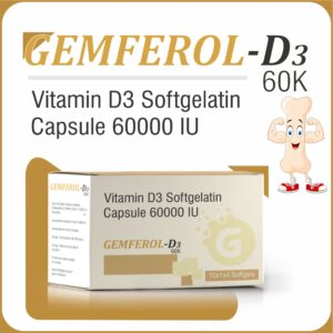 Vitamin D3 Softgelatin Capsule 60000 IU