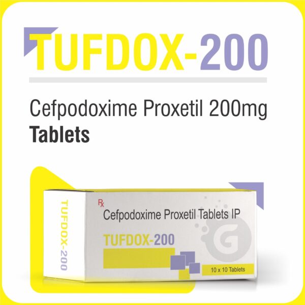 Cefpodoxime Proxetil 200mg Tablets