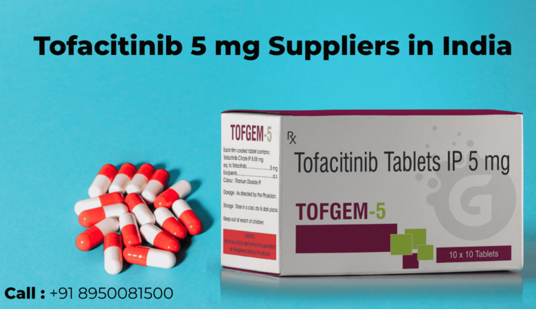 Tofacitinib 5 mg Suppliers in India